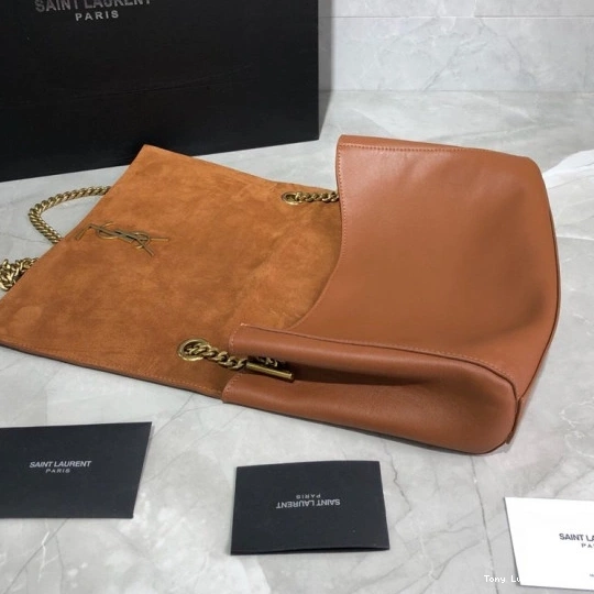 Tony Luxuries SMOOTH LEATHER MEDIUM SUEDE KATE IN YSL AND REVERSIBLE 0715